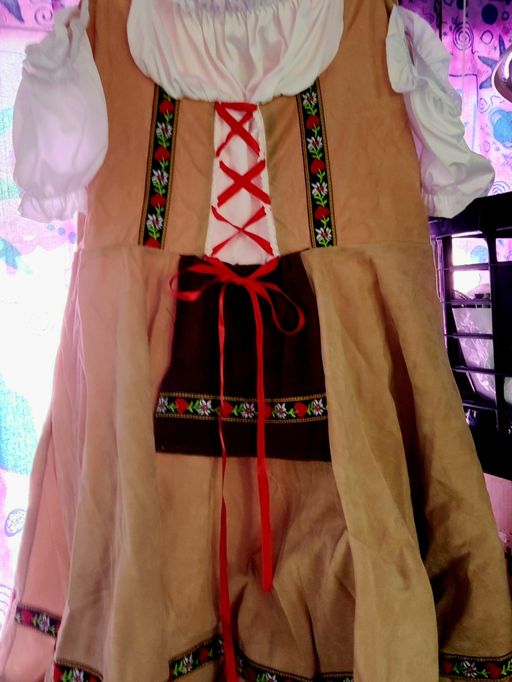 Oktoberfest Dirndl Costume Dress German Beer Maid